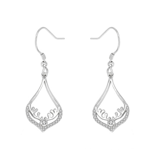 925 Silver Earrings Women Jewelry Drop Fancy Earrings